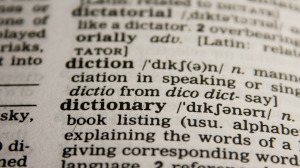 dictionary